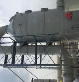 Lắp đặt hệ thống hút mùi nhà máy xử lý nước thải khu đô thị Vingroup Q9- Hồ Chí Minh