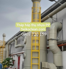 Tháp hấp thụ nhựa PP
