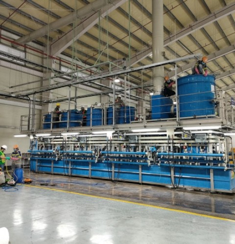 Dịch vụ bảo trì hệ thống sạc bình ắc qui và hệ thống xử lý bụi chì
