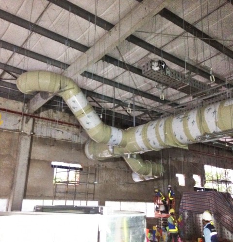 Tháp hấp thụ khí H2S dự án Hoya- Bình Dương