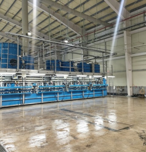 Lắp đặt tháp hấp thụ Composite