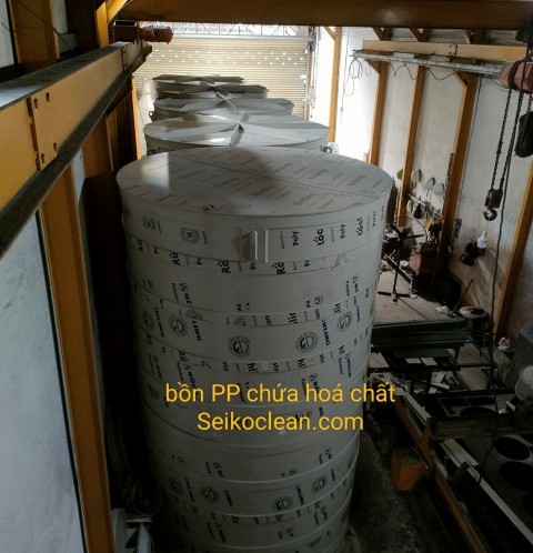 Bồn PP chứa hóa chất