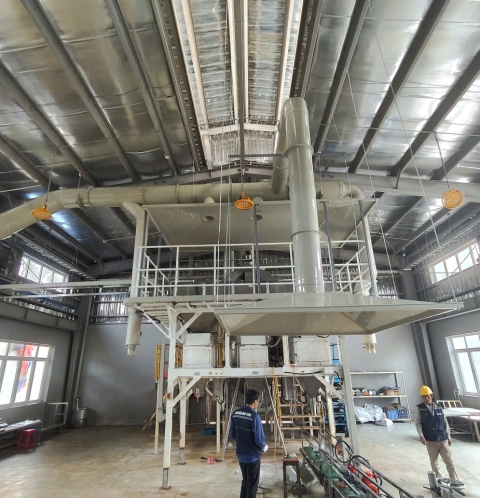 Dự án xử lý hơi dầu của nhà máy thuốc nổ Z131- Thái Nguyên